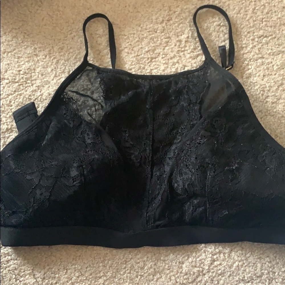 Black bralette